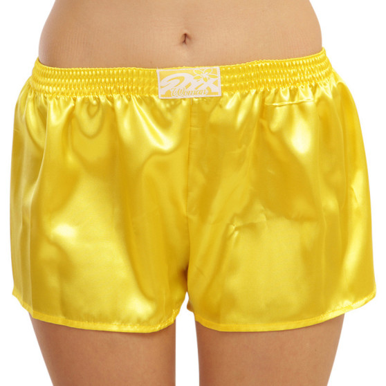 Дамски боксерки Styx класическа гума satin yellow (L1068)