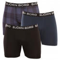 3PACK Мъжки функционални боксерки Bjorn Borg многоцветен (10000819-MP001)