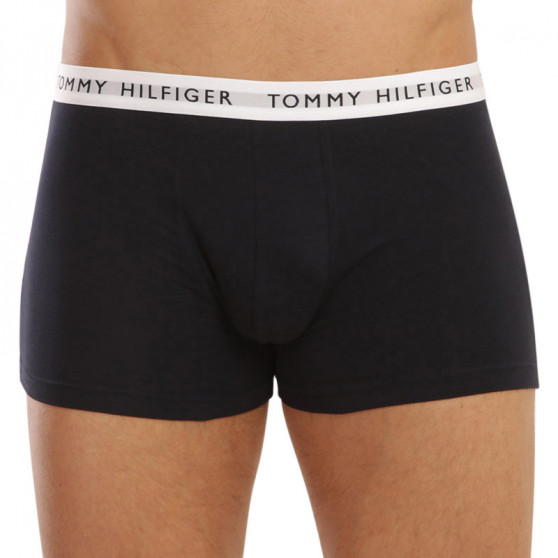 3PACK Мъжки боксерки Tommy Hilfiger тъмно синьо (UM0UM02324 0SE)