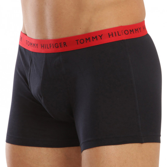 3PACK Мъжки боксерки Tommy Hilfiger тъмно синьо (UM0UM02324 0SE)