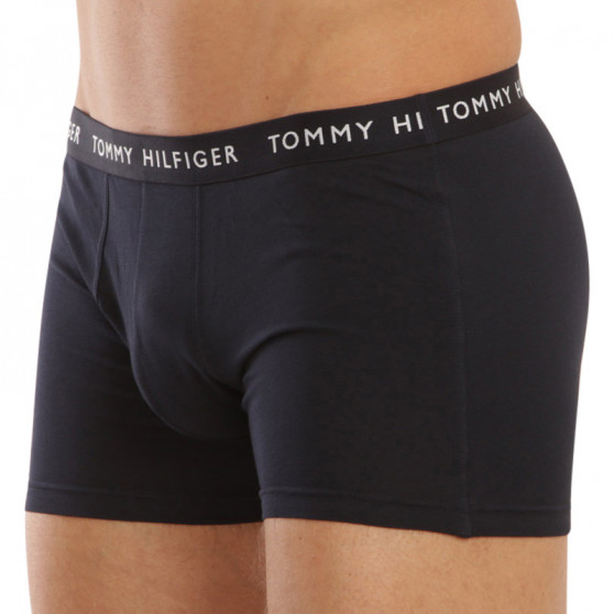 3PACK Мъжки боксерки Tommy Hilfiger тъмно синьо (UM0UM02324 0SE)