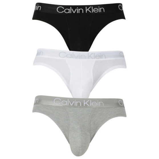 3PACK Мъжки слипове Calvin Klein многоцветен (NB2969A-UW5)