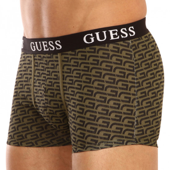 3PACK Мъжки боксерки Guess многоцветен (U1BG05K6YW1-P82P)