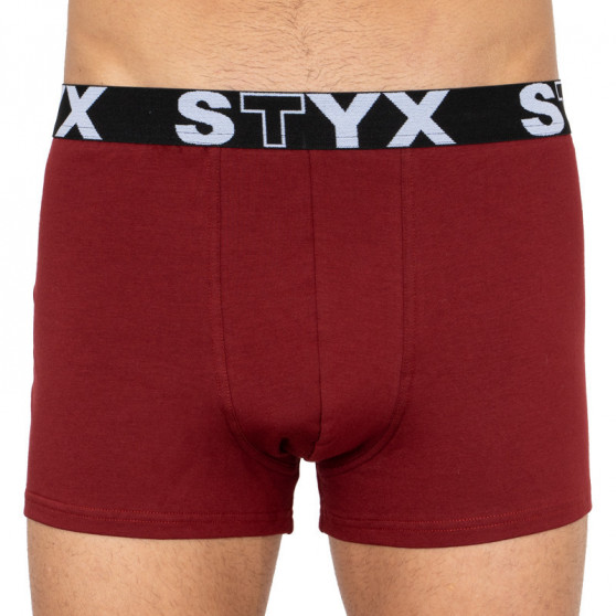 3PACK Мъжки боксерки Styx спортни еластични oversize многоцветни (R9676067)