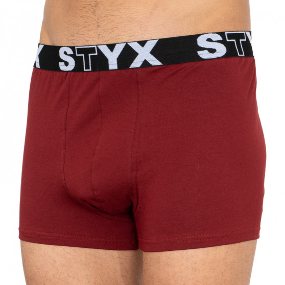 3PACK Мъжки боксерки Styx спортни еластични oversize многоцветни (R9676067)