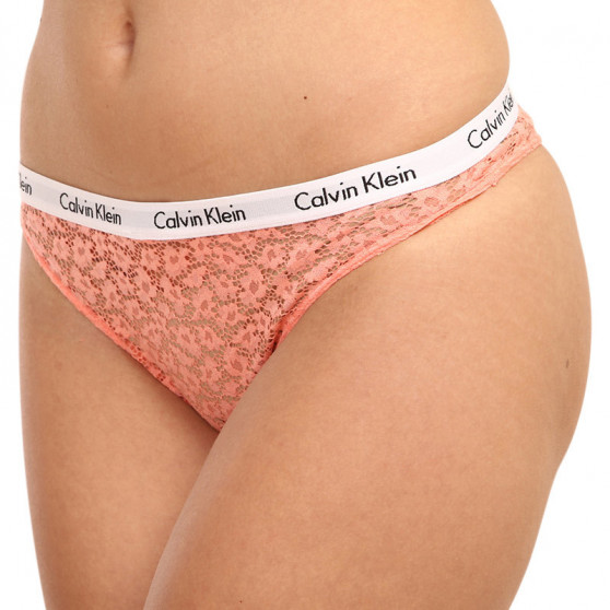 3PACK Дамски бразилски бикини Calvin Klein multicoloured (QD3925E-W5F)