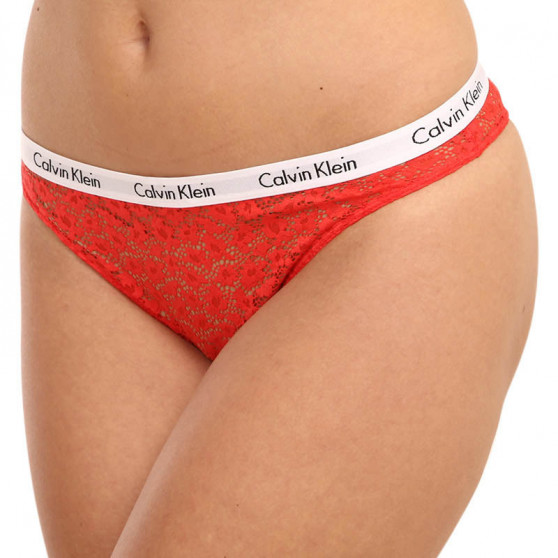 3PACK Дамски бразилски бикини Calvin Klein multicoloured (QD3925E-W5F)