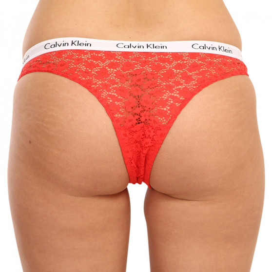 3PACK Дамски бразилски бикини Calvin Klein multicoloured (QD3925E-W5F)