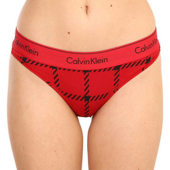 Дамски бикини Calvin Klein червено (QF6862E-VGM)