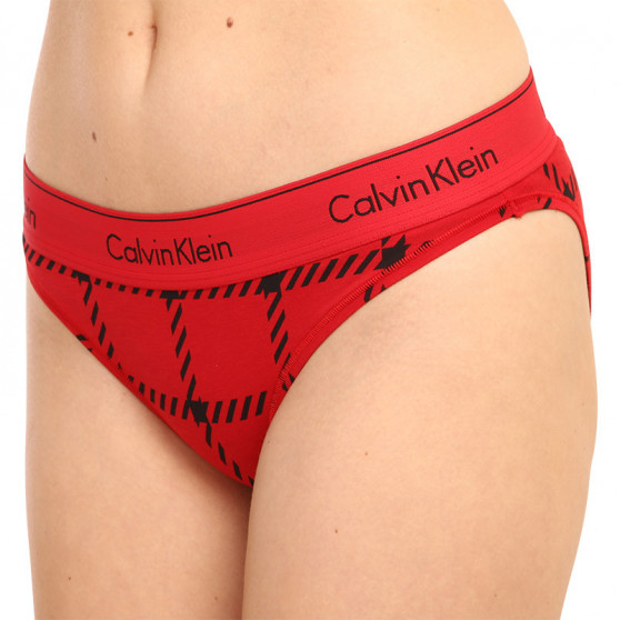 Дамски бикини Calvin Klein червено (QF6862E-VGM)