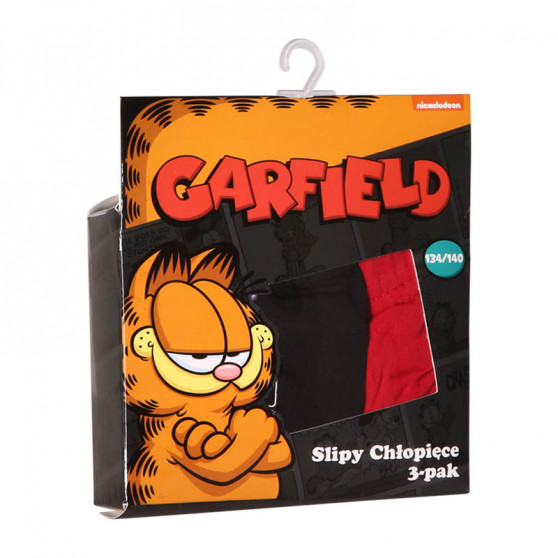 3PACK гащи за момчета E plus M Garfield многоцветен (GRF-A)