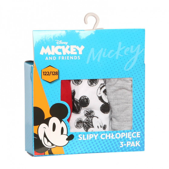 3PACK гащи за момчета E plus M Mickey многоцветен (MCK-A)