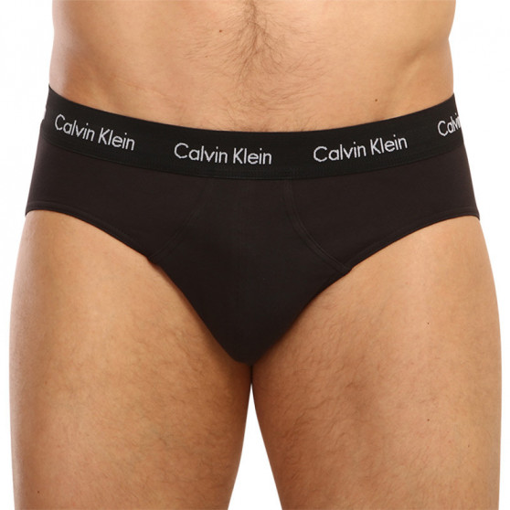 3PACK мъжки слипове Calvin Klein черено (U2661G-1UV)