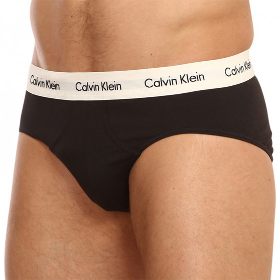 3PACK мъжки слипове Calvin Klein черено (U2661G-1UV)