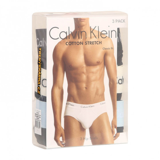 3PACK мъжки слипове Calvin Klein черено (U2661G-1UV)