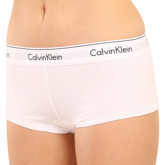 Дамски бикини Calvin Klein boyshort бяла (F3788E-100)