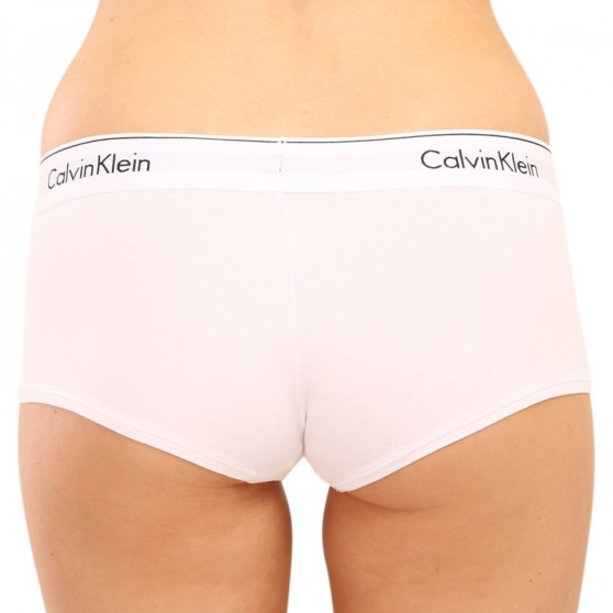 Дамски бикини Calvin Klein boyshort бяла (F3788E-100)