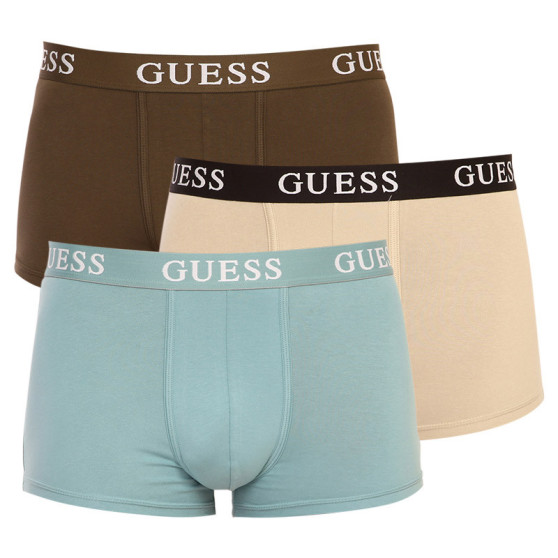 3PACK Мъжки боксерки Guess многоцветен (U2RG00K6YW1 - F12Z)