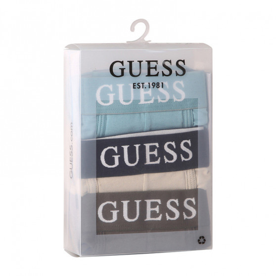 3PACK Мъжки боксерки Guess многоцветен (U2RG00K6YW1 - F12Z)