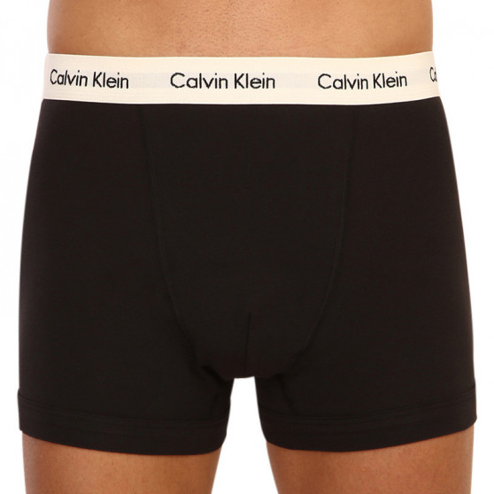 3PACK Мъжки боксерки Calvin Klein черено (U2662G-1UV)