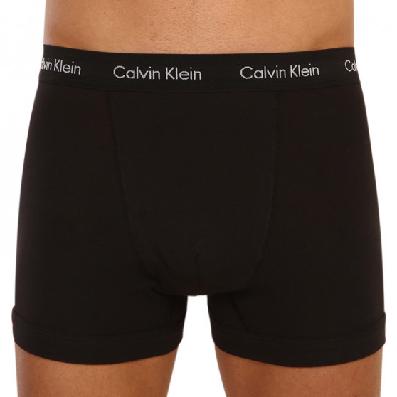 3PACK Мъжки боксерки Calvin Klein черено (U2662G-1UV)