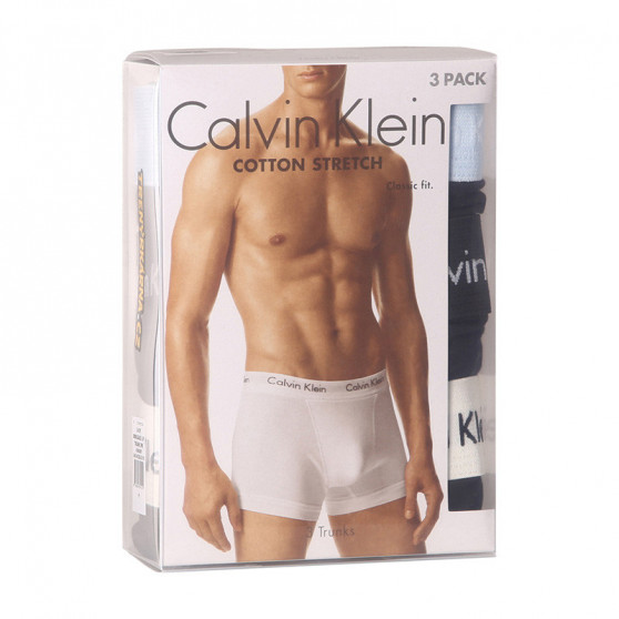 3PACK Мъжки боксерки Calvin Klein черено (U2662G-1UV)