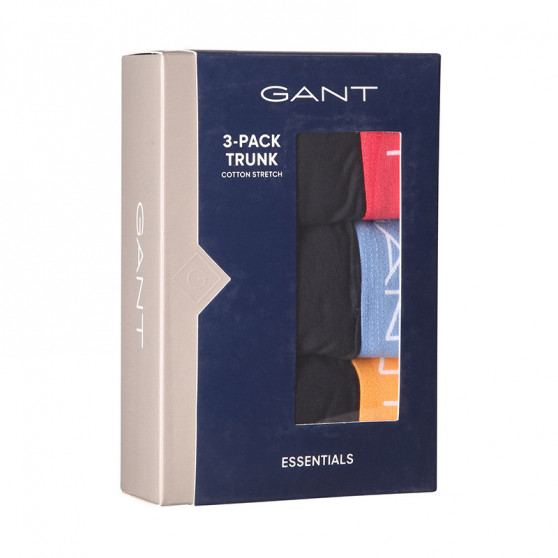 3PACK Мъжки боксерки Gant черено (902213003-005)