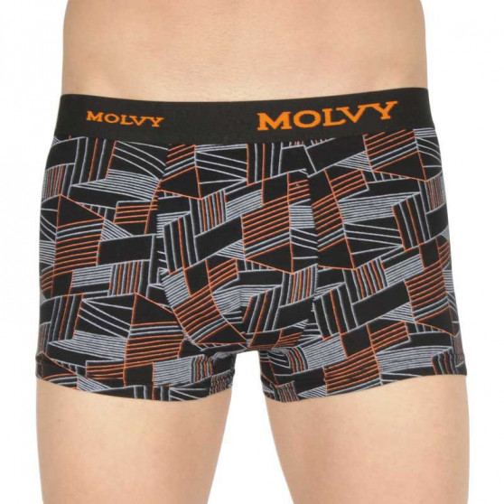 2PACK Мъжки боксерки Molvy многоцветен (2MP-2637-BEU)