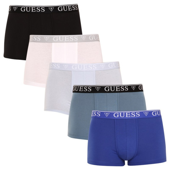 5PACK Мъжки боксерки Guess многоцветен (U94G16K6YW1-F7ML)