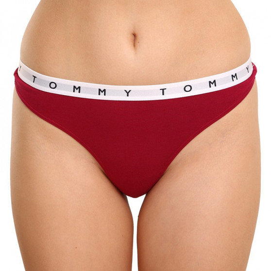 3PACK Дамски стрингове Tommy Hilfiger многоцветен (UW0UW02521 0XR)