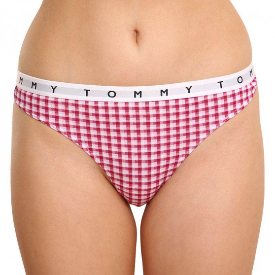 3PACK Дамски стрингове Tommy Hilfiger многоцветен (UW0UW02521 0XR)