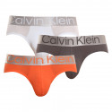 3PACK Мъжки слипове Calvin Klein многоцветен (NB3129A-13D)