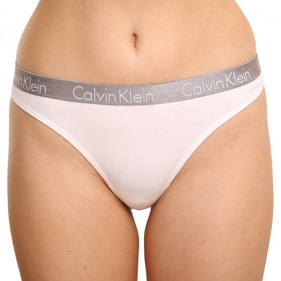 3PACK Дамски стрингове Calvin Klein многоцветен (QD3560E-1CZ)