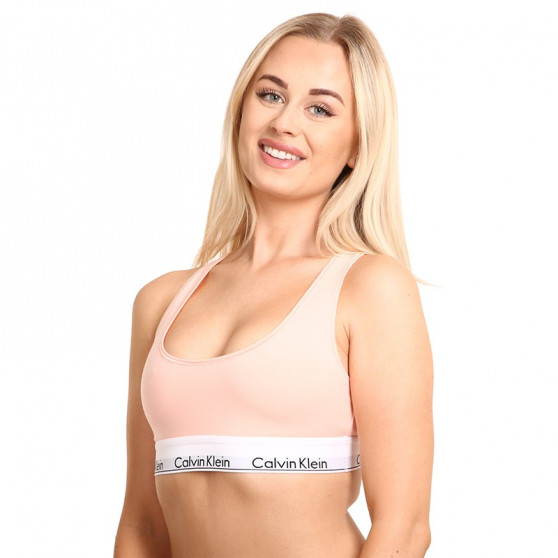 Дамски сутиен Calvin Klein оранжев (F3785E-FAL)