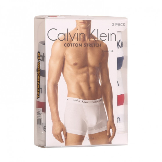 3PACK Мъжки боксерки Calvin Klein многоцветен (U2662G-i03)