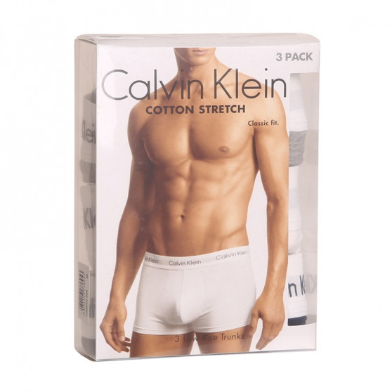 3PACK Мъжки боксерки Calvin Klein многоцветен (U2664G-998)