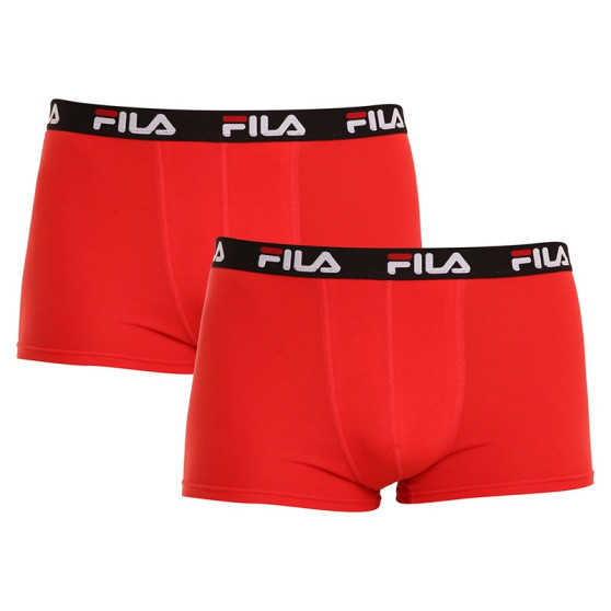 2PACK Мъжки боксерки Fila red (FU5141/2-118)