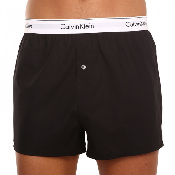 2PACK Мъжки боксерки Calvin Klein черено (NB1396A-001)