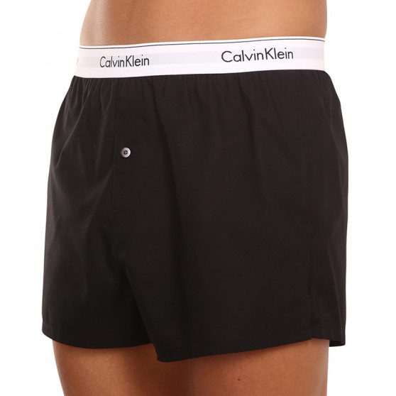 2PACK Мъжки боксерки Calvin Klein черено (NB1396A-001)