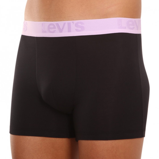 3PACK Мъжки боксерки Levis черено (905045001 016)