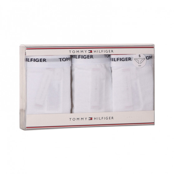 3PACK дамски бикини Tommy Hilfiger бяла (UW0UW00043 100)