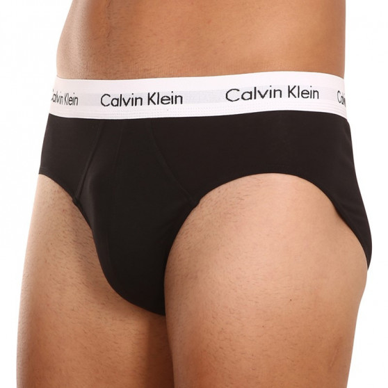 3PACK мъжки слипове Calvin Klein черено (U2661G-001)