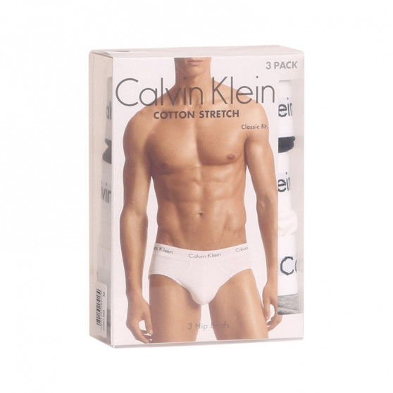 3PACK Мъжки слипове Calvin Klein многоцветен (U2661G-998)