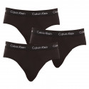 3PACK мъжки слипове Calvin Klein черено (U2661G-XWB)