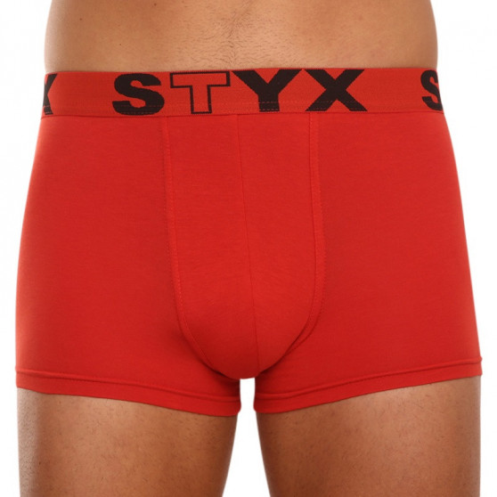 3PACK Мъжки боксерки Styx спортни еластични многоцветни (G9676964)