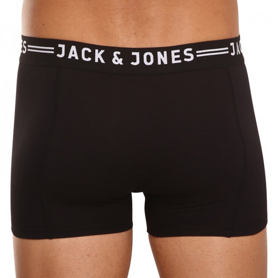 3PACK Мъжки боксерки Jack and Jones черено (12081832 - black/black)