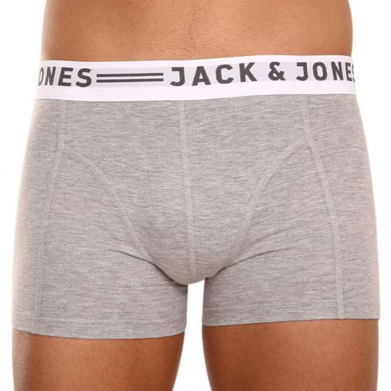 3PACK Мъжки боксерки Jack and Jones многоцветен (12081832 - light grey)