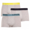 3PACK Мъжки боксерки Levis сиво (905042001 015)