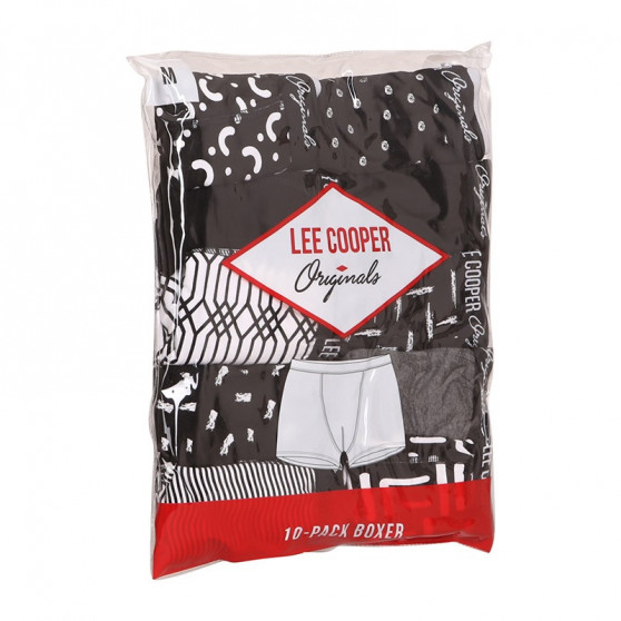 10PACK Мъжки боксерки Lee Cooper многоцветен (LCUBOX10P0102-1440169)