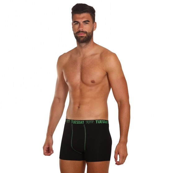 7PACK Мъжки боксерки Lee Cooper черено (LCUBOX7P0110-1769913)